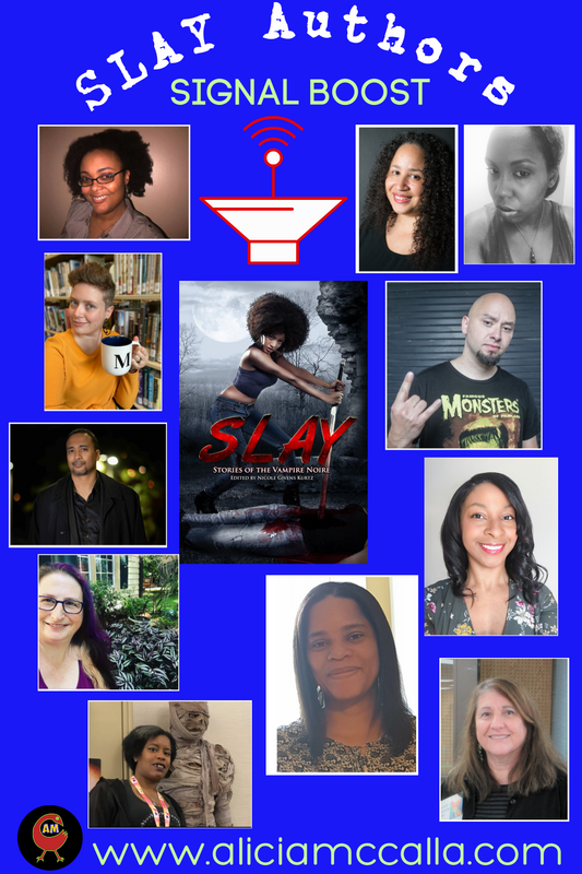 Slay: Stories of the Vampire Noire Authors Signal Boost