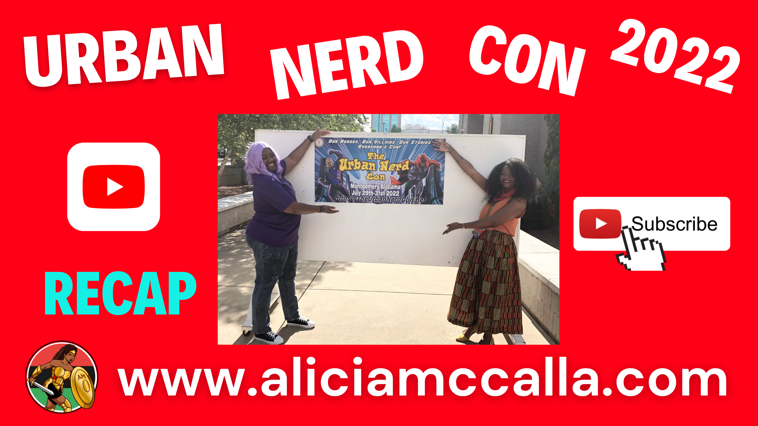 Urban Nerd Con 2022 Alicia Mccalla