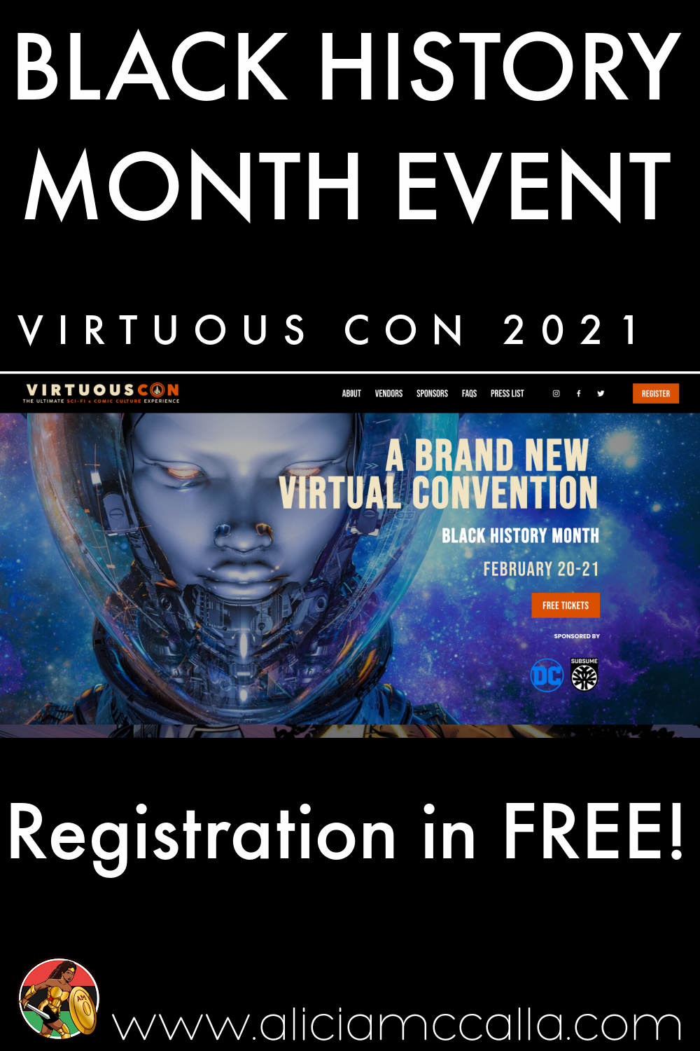 Black History Month Event: Virtuous Con 2021