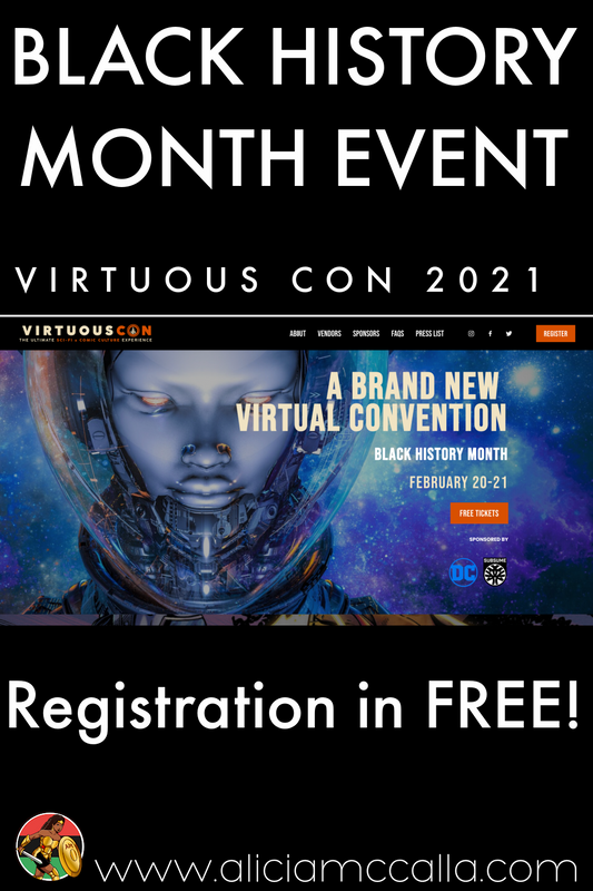 Black History Month Event: Virtuous Con 2021