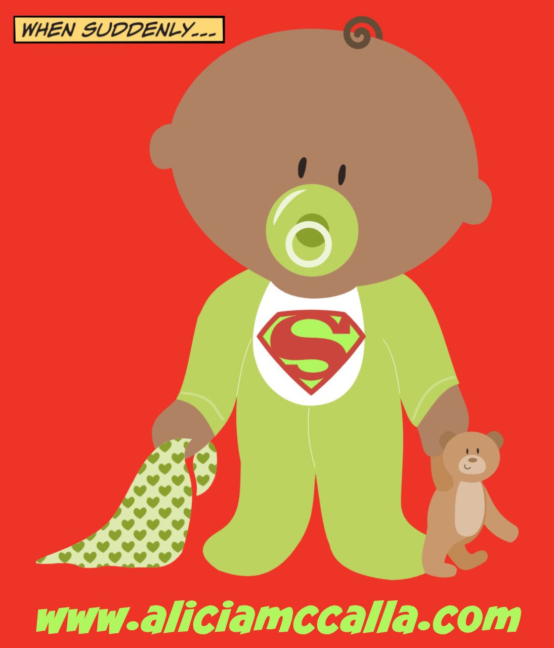 Post Apocalyptic Flash Fiction: "The Superhero Baby Boy"