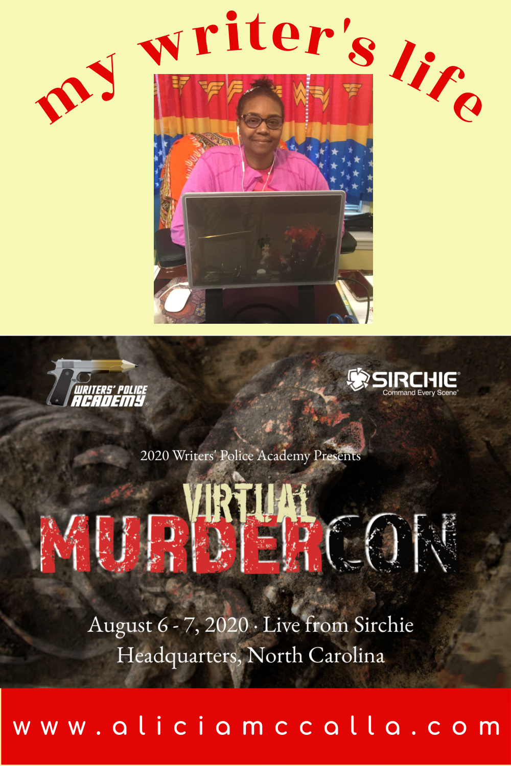 My Writer’s Life: Virtual MurderCon 2020