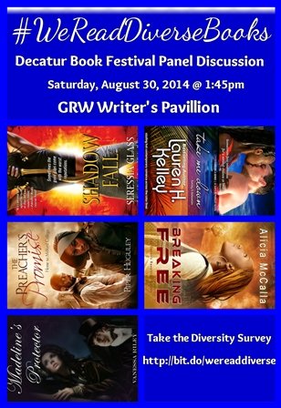 Join me at the Decatur Book Festival