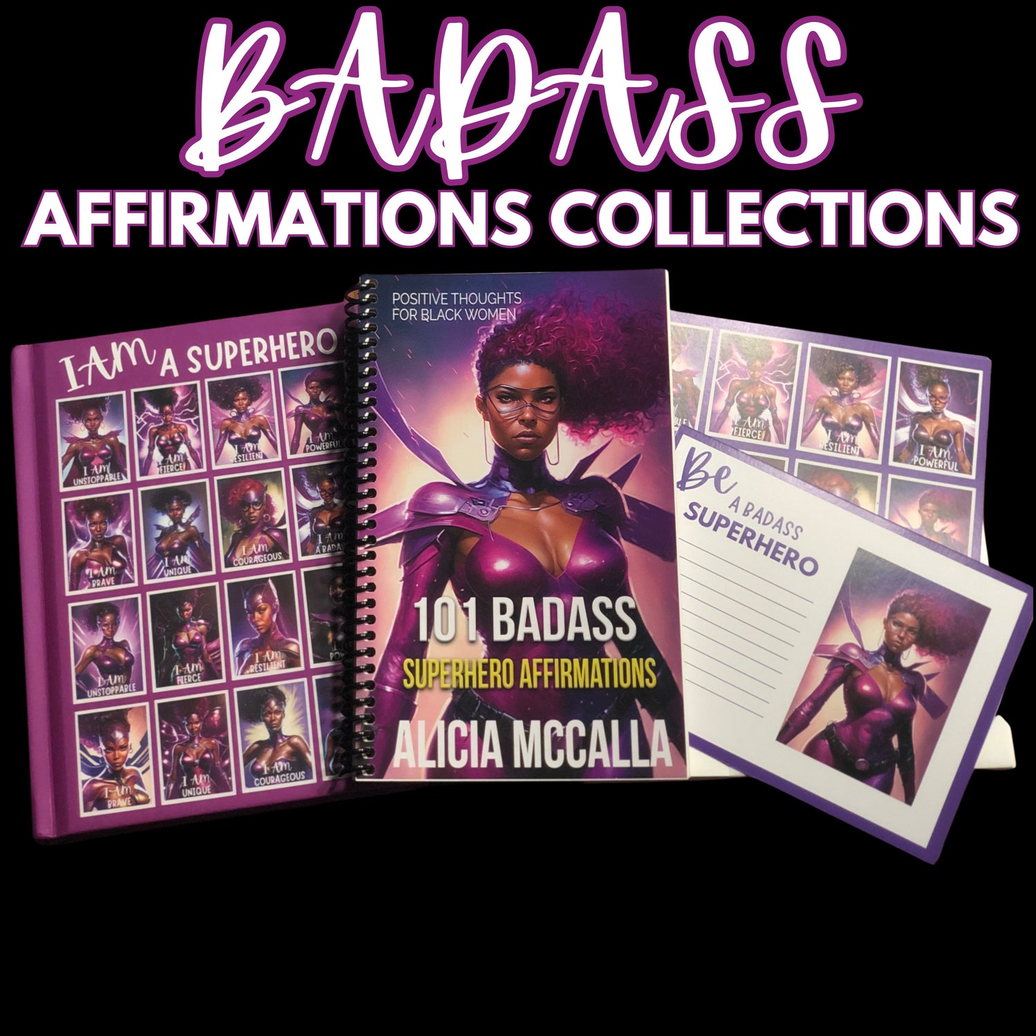 Collection items to support the Affirmations Practice
