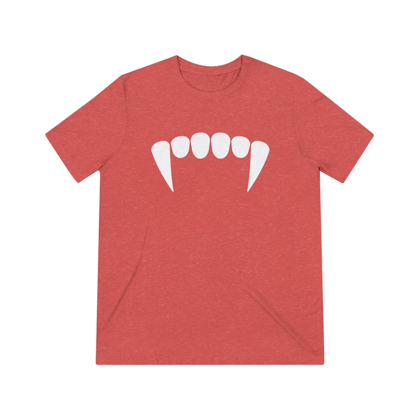 FANGS | Adult Unisex Triblend Tee | Vampire T-Shirt