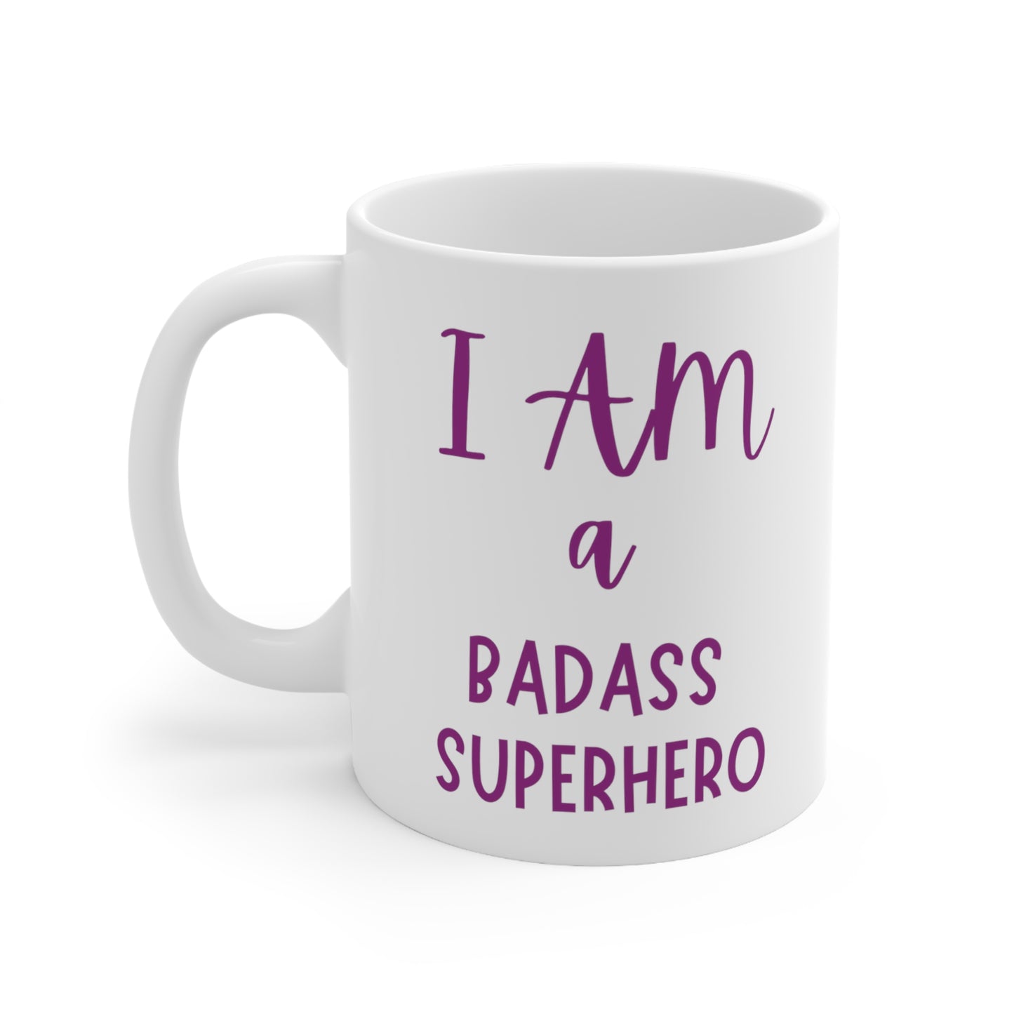 Badass Superhero Collection | Ceramic Mug 11oz | Superhero Lifestyle and Accessories