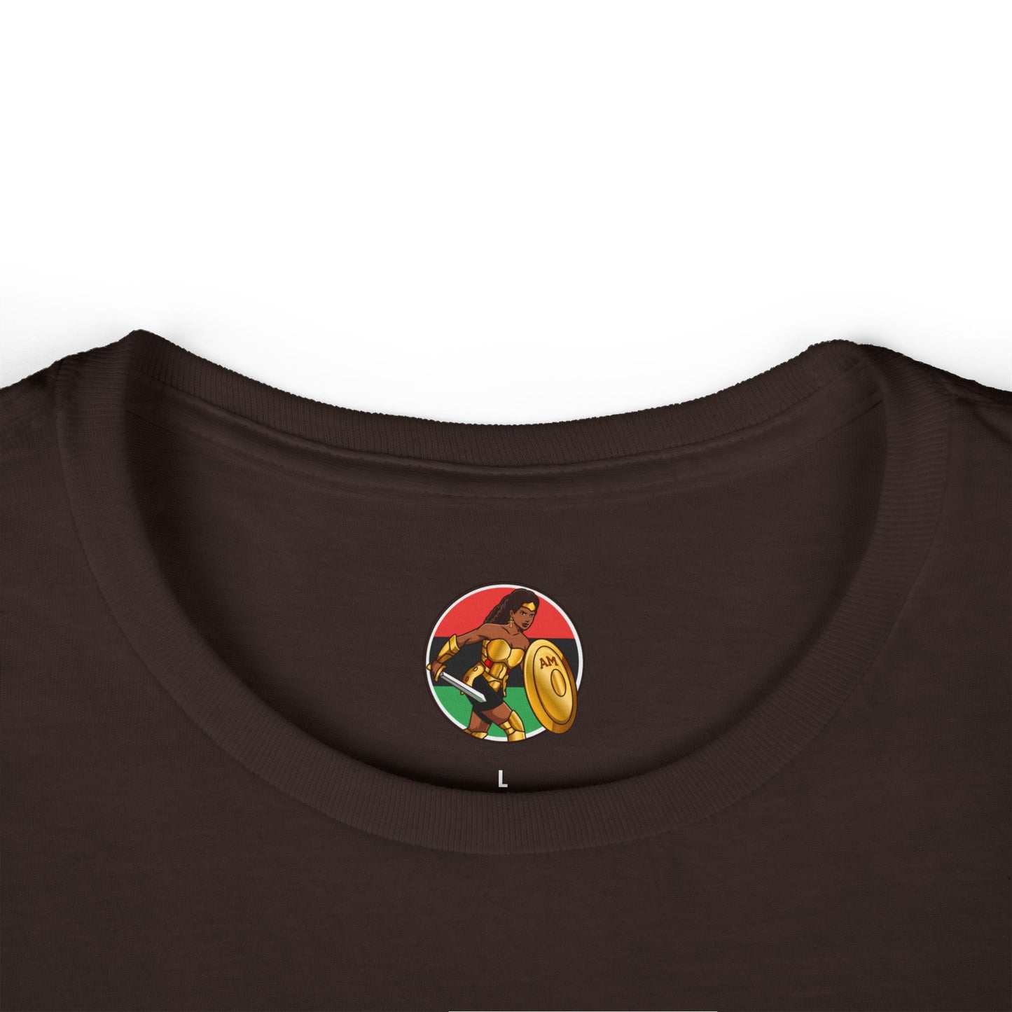 Street Justice Vigilante | Adult Women's Softstyle Tee | Black Women Vigilante Collection