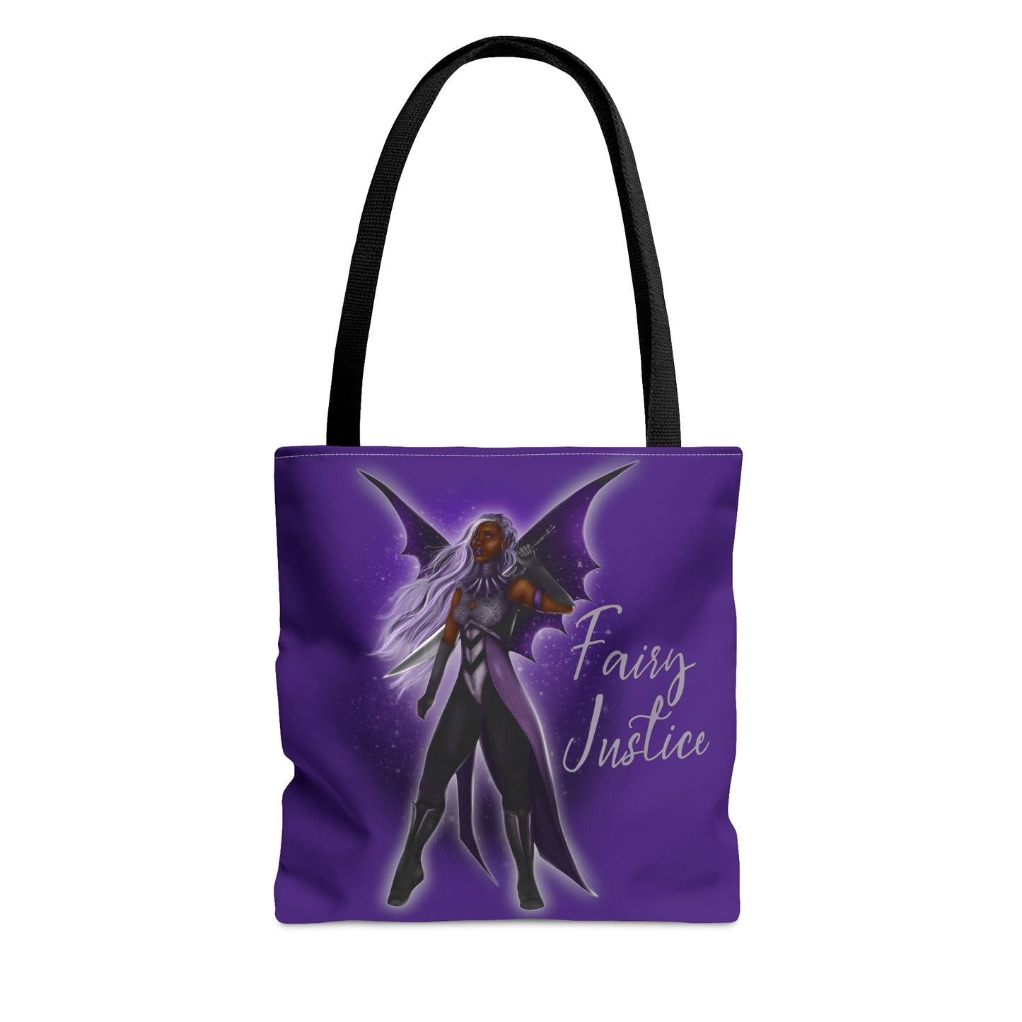 Dark Fairy Justice | Tote Bag | Black Fae Day Fashion