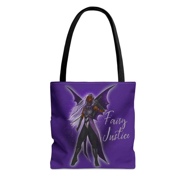 Dark Fairy Justice | Tote Bag | Black Fae Day Fashion
