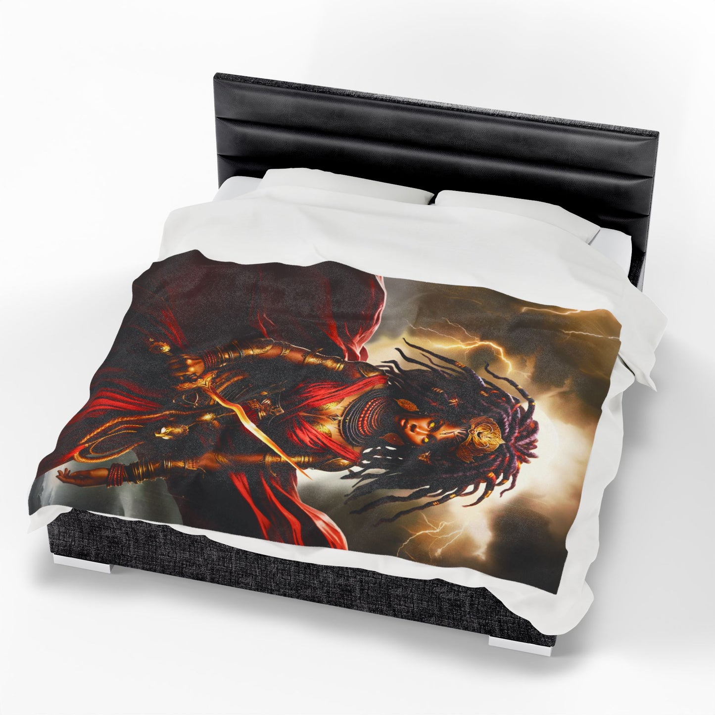 OYA WARRIOR GODDESS | Velveteen Reading Blanket