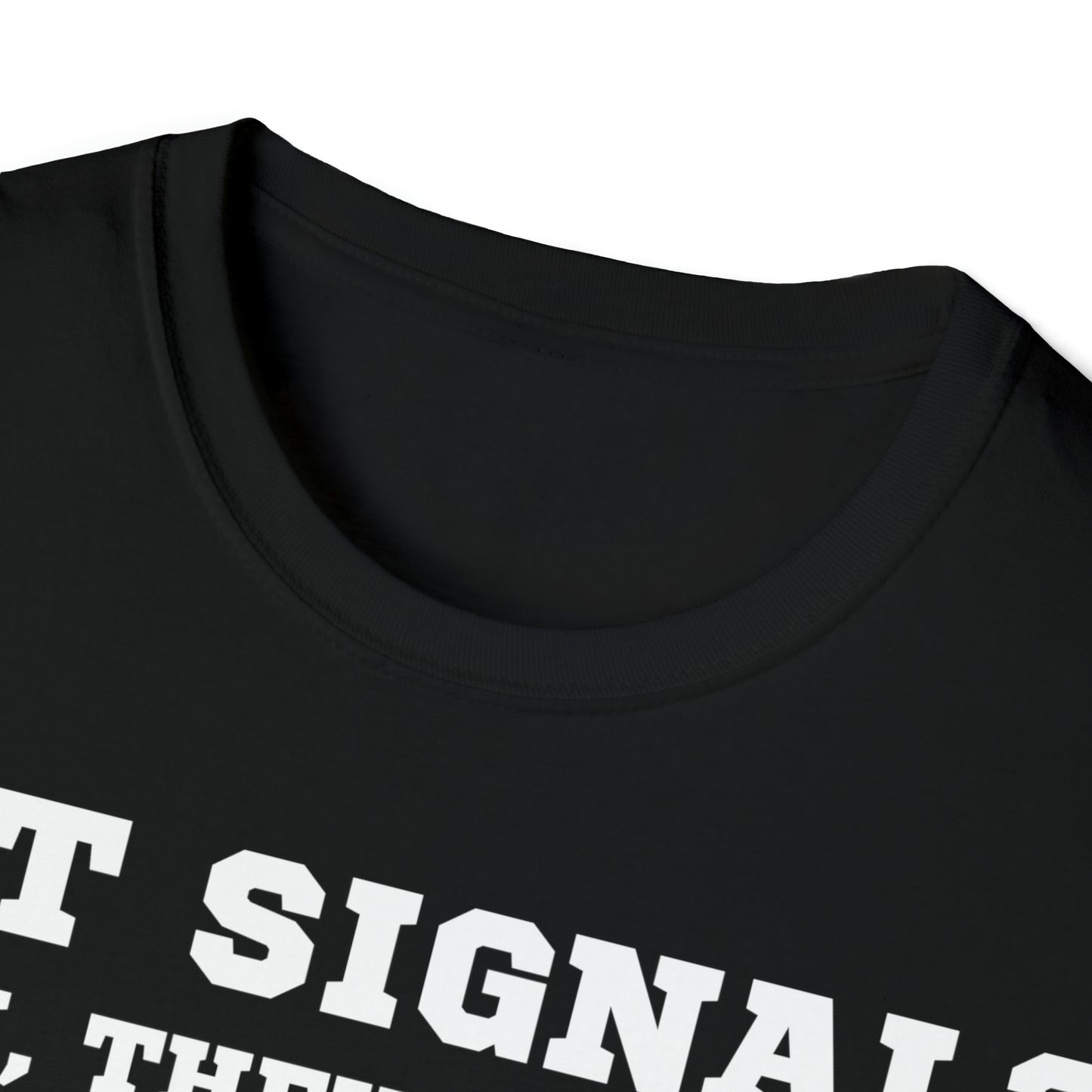 BAT SIGNAL? NAH... | Adult Unisex Softstyle T-Shirt | Superhero Vigilante Fashion for Women