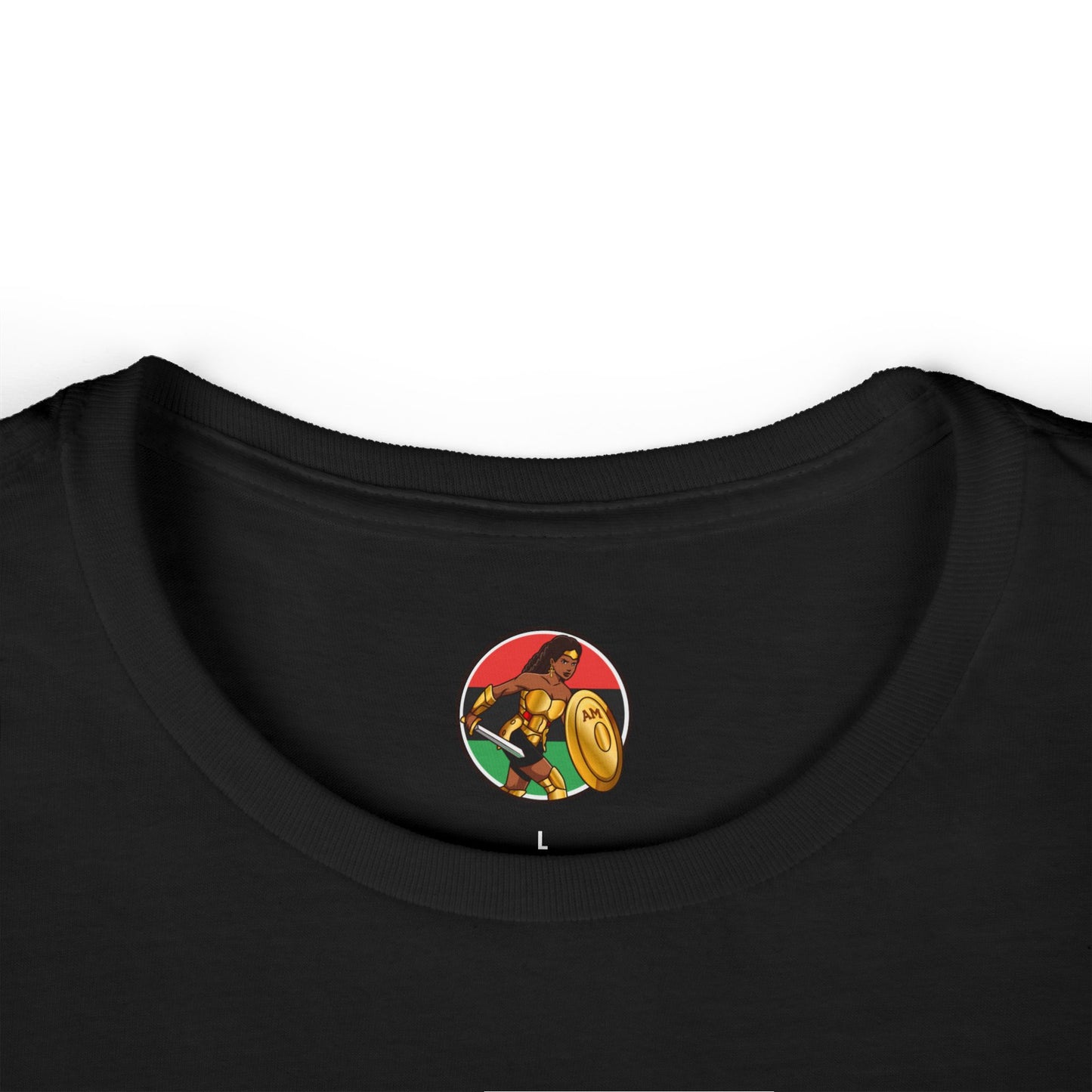 Street Justice Vigilante | Adult Women's Softstyle Tee | Black Women Vigilante Collection