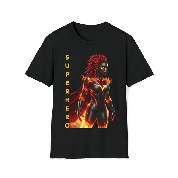 PHOENIX SUPERHERO |  Adult Unisex Softstyle T-Shirt | Superhero Fashion
