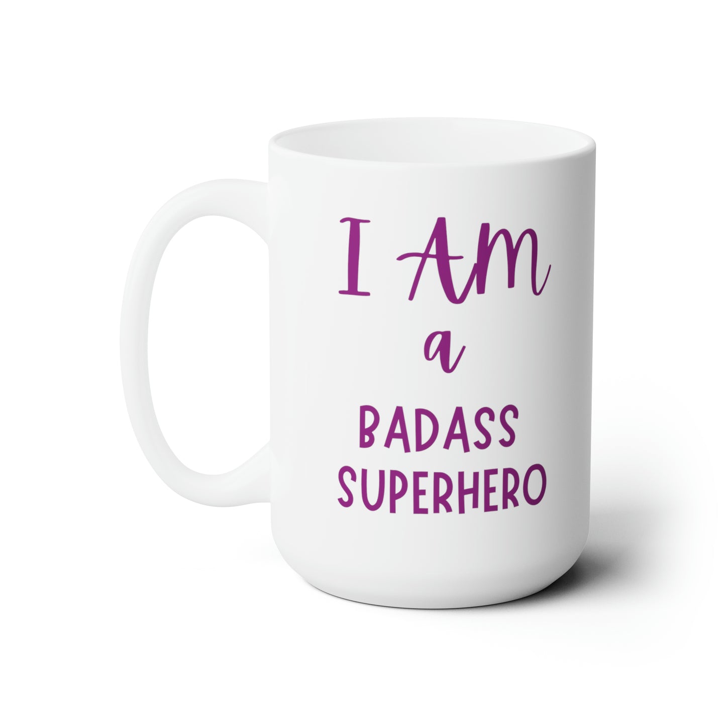 Badass Superhero Collection | Ceramic Mug 15oz | Superhero Lifestyle and Accessories