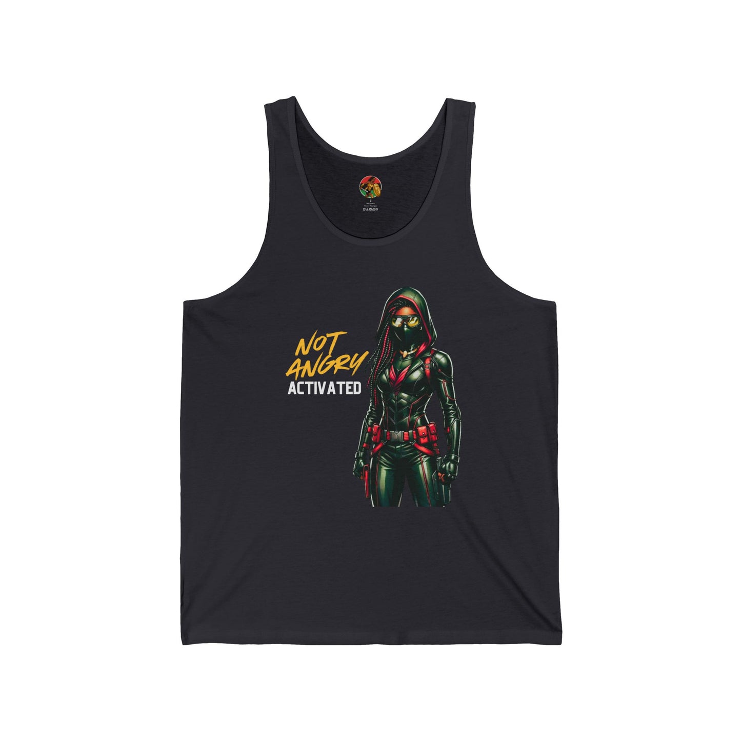 Street Justice Vigilante | Adult Unisex Jersey Tank | Summer Crime Fighter Fashion