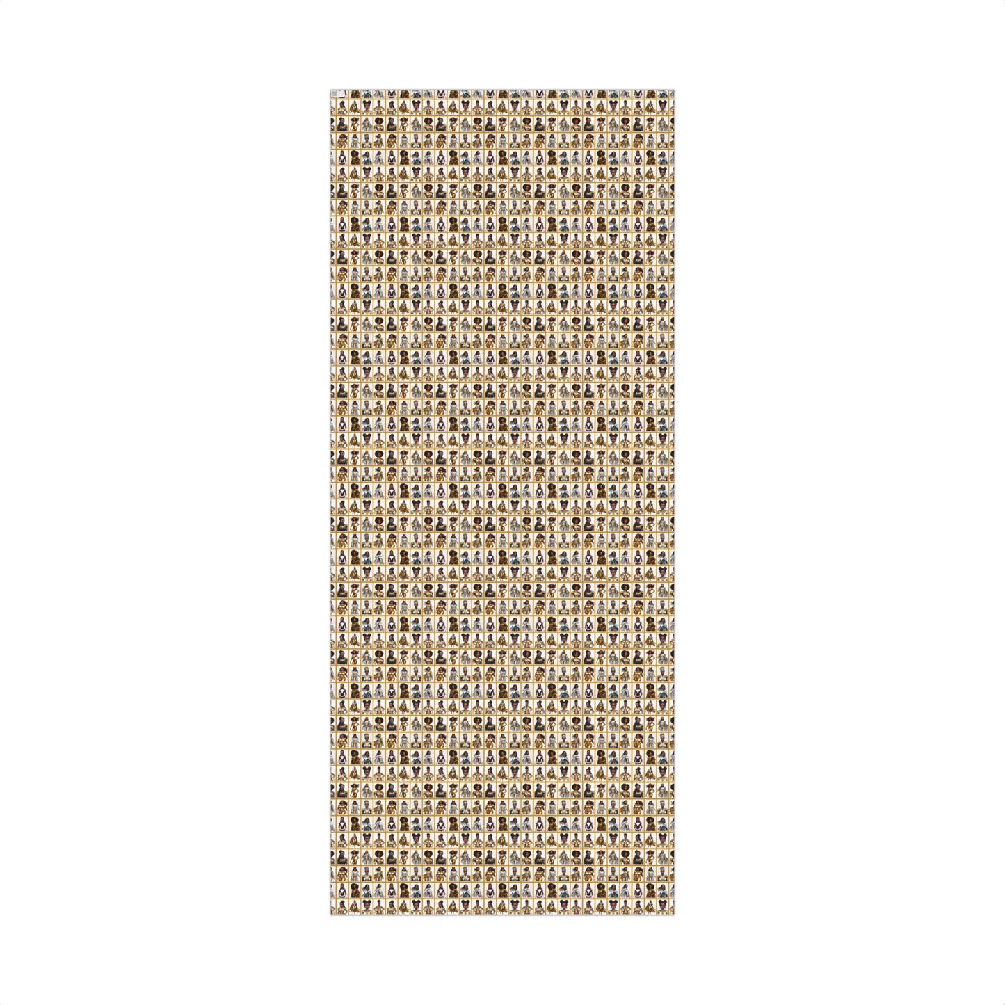 I AM A SUPERHERO (GOLD) | Luxury Gift Wrap for Female Black Superhero Fans