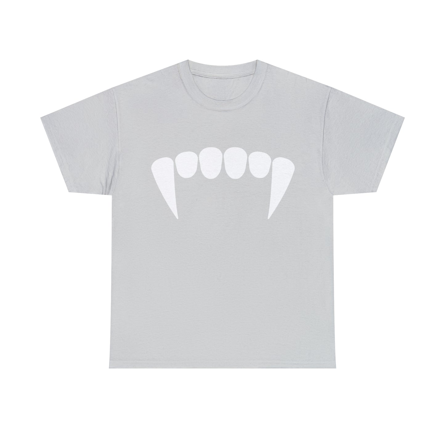 Fangs | Adult Unisex Heavy Cotton Tee | Vampire T-Shirt | Count MacCula
