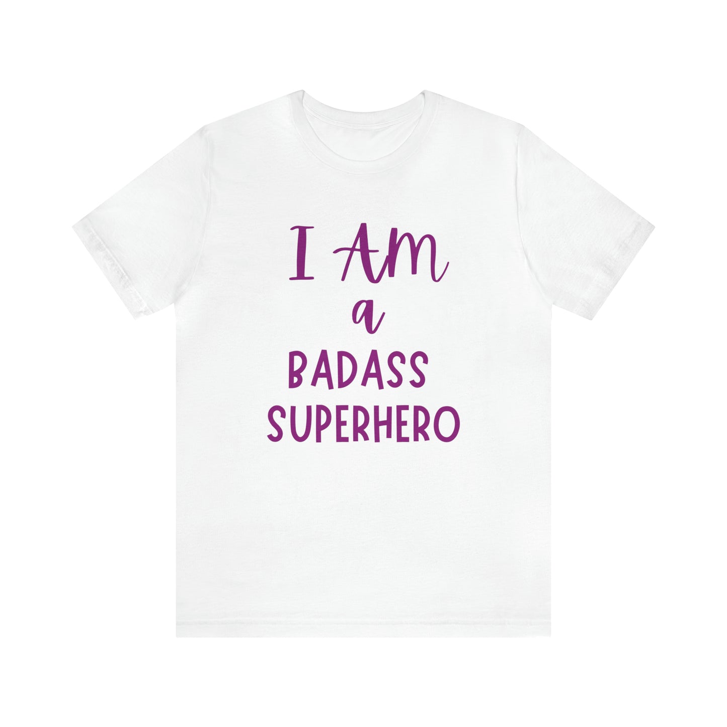 Badass Superhero Collection | Adult Unisex Jersey Short Sleeve Tee | Superhero Casual Wear