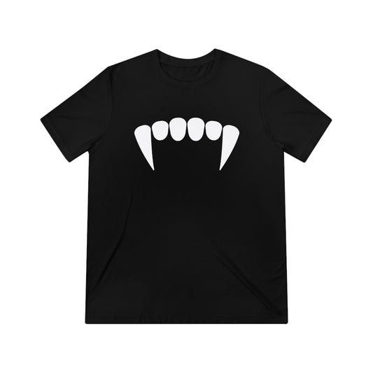 FANGS | Adult Unisex Triblend Tee | Vampire T-Shirt