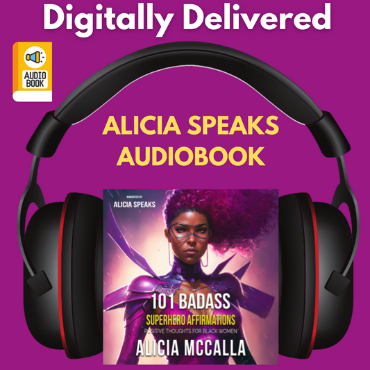 101 Badass Superhero Affirmations Audiobook: Positive Thoughts for Black Women (Audiobook Digital Delivery)