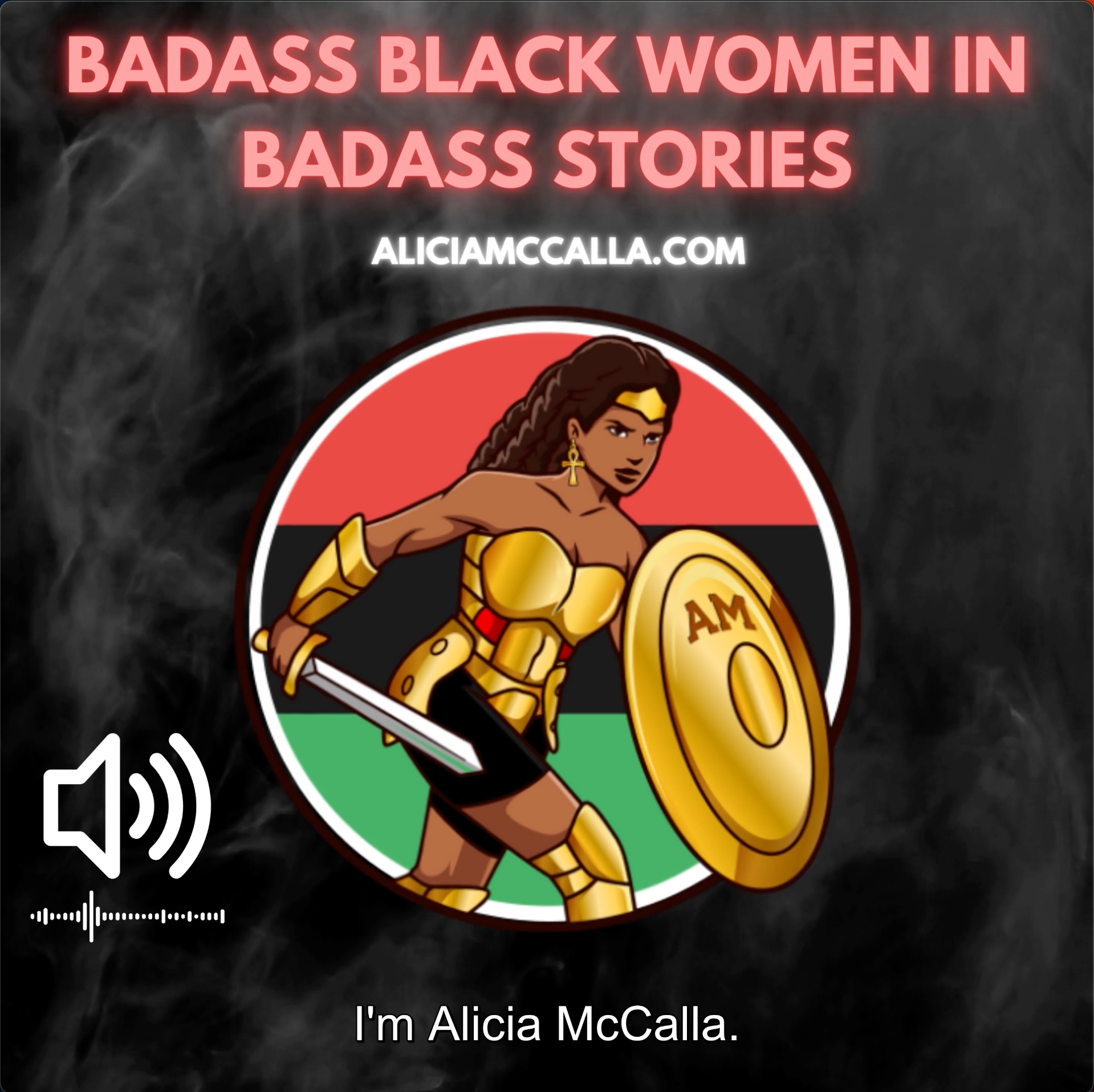 Load video: Author Alicia McCalla&#39;s Video about her Brand of Badass Black Women