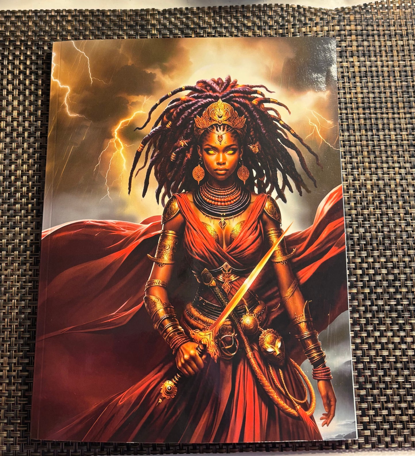 Oya Warrior Goddess Journal | Lined & Perfect Bound for Reflection & Strength