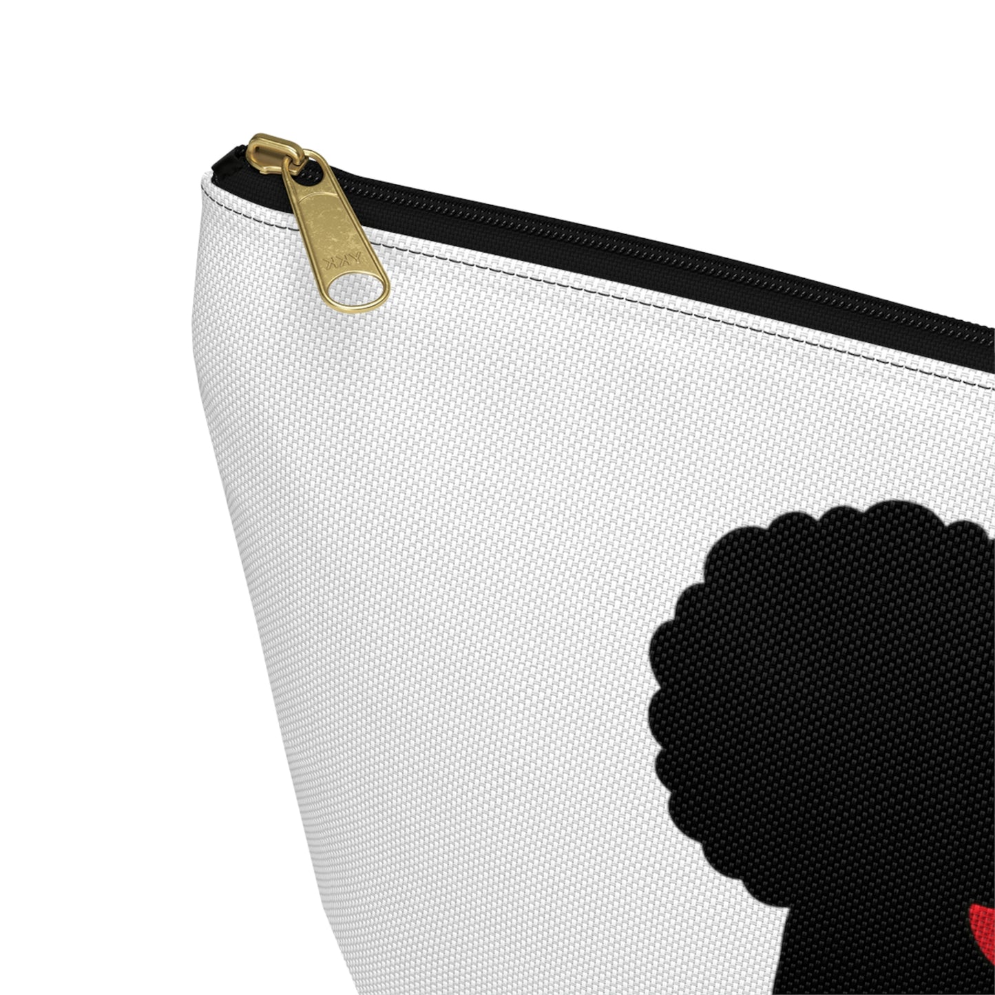 Afro Puff Superhero | Accessory Pouch w T-bottom | Superhero Accessories