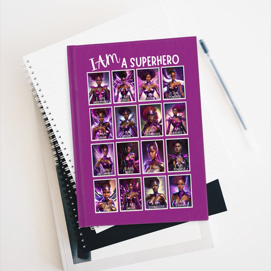 I AM A SUPERHERO | Blank Journal (ART and DRAWING) | Affirmations Accessories