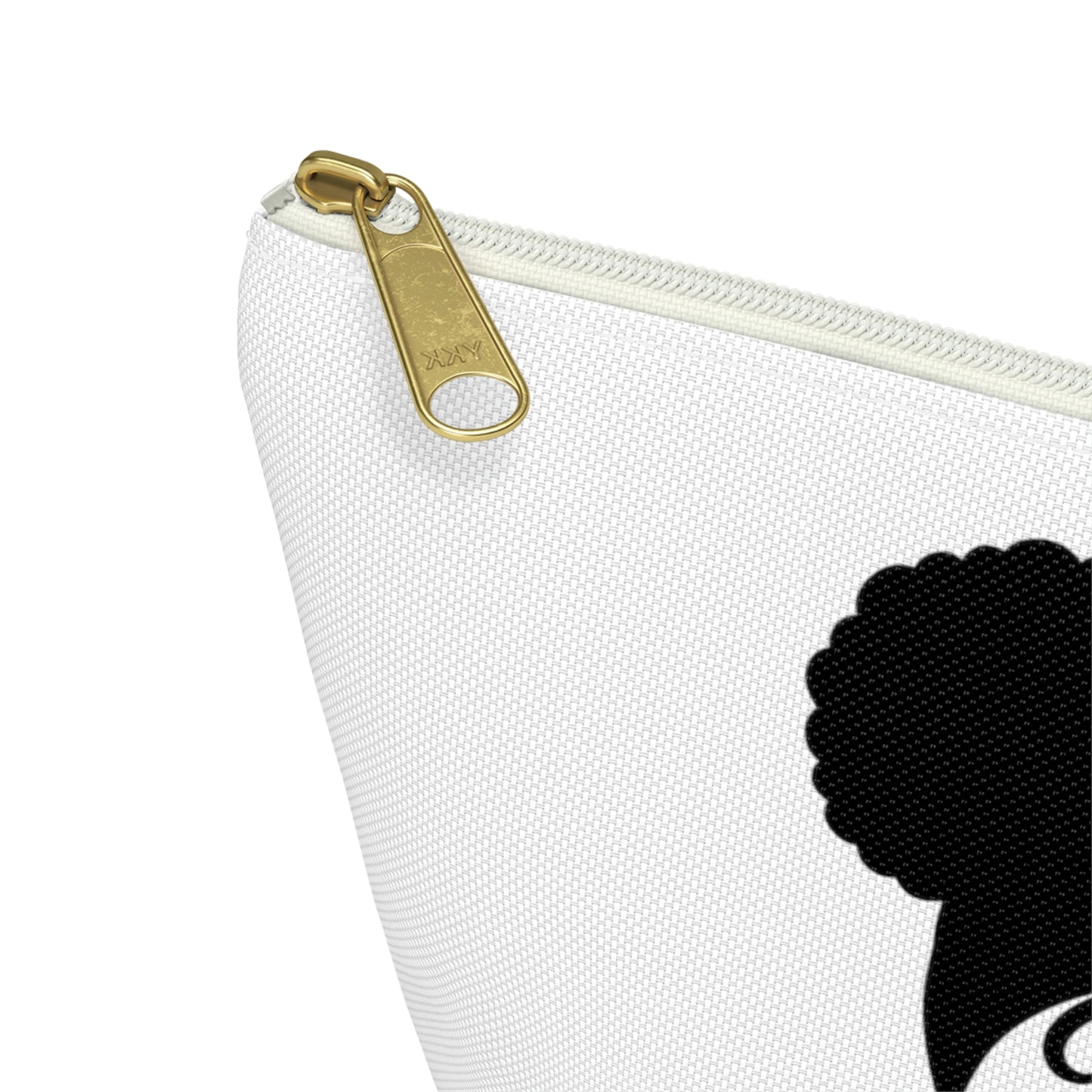 Afro Puff Superhero | Accessory Pouch w T-bottom | Superhero Accessories