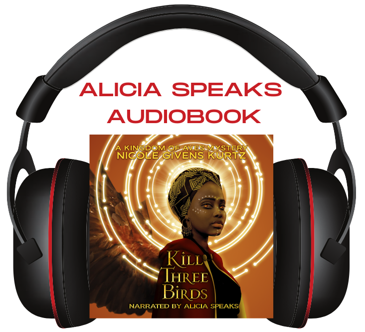 Kill Three Birds Paranormal Detective Written by Nicole Givens Kurtz and Narrated By Alicia Speaks 