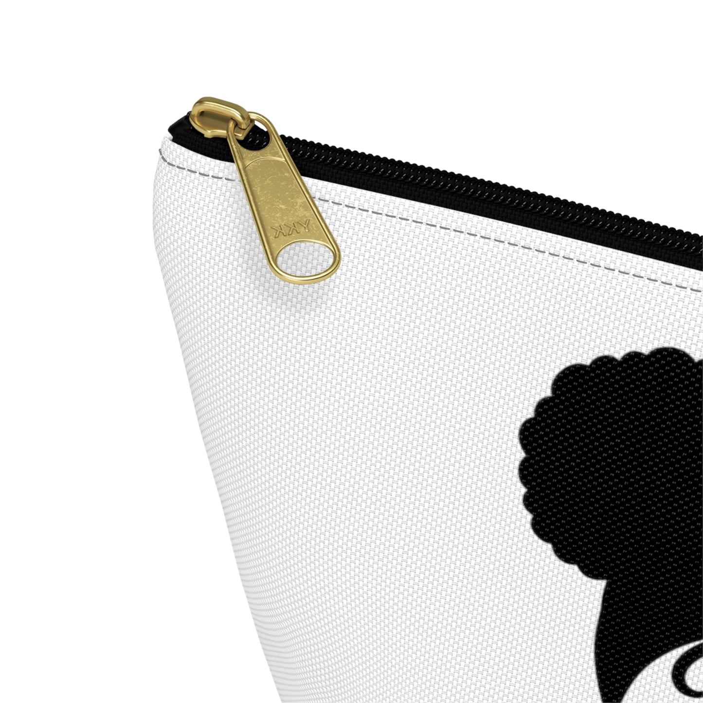 Afro Puff Superhero | Accessory Pouch w T-bottom | Superhero Accessories