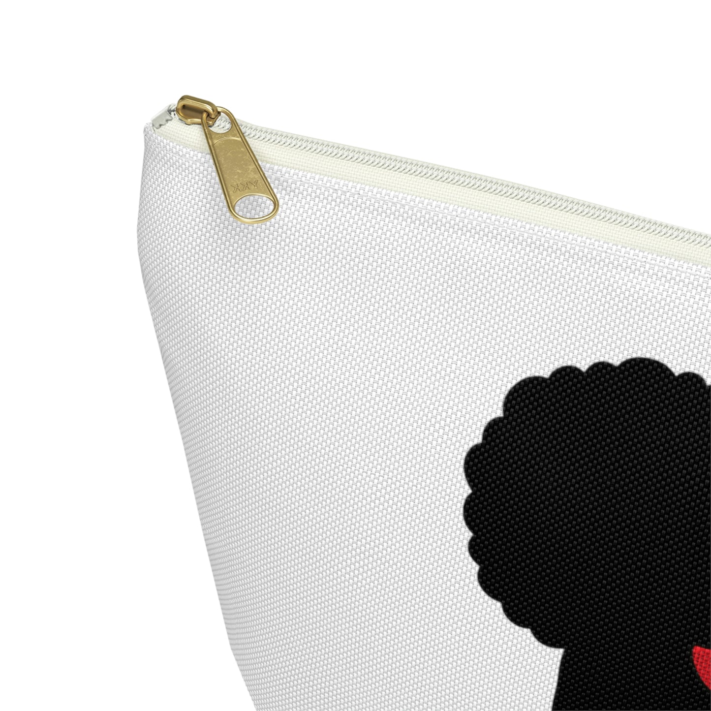 Afro Puff Superhero | Accessory Pouch w T-bottom | Superhero Accessories